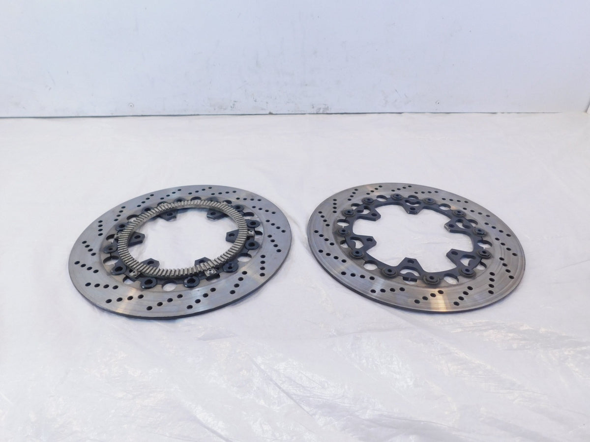 BMW K1100LT R1100RT R1100RS OEM Left & Right Front Wheel Disc Brake Rotors - C3 Cycle