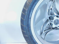 2001-2005 BMW F650 CS F650CS Scarver Silver Rear Rim Wheel & Tire - 36317681009 - C3 Cycle