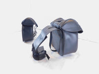 Yamaha Virago 1100 XV1100 Saddlemen Rear Black Dual Luggage Container Saddlebags - C3 Cycle
