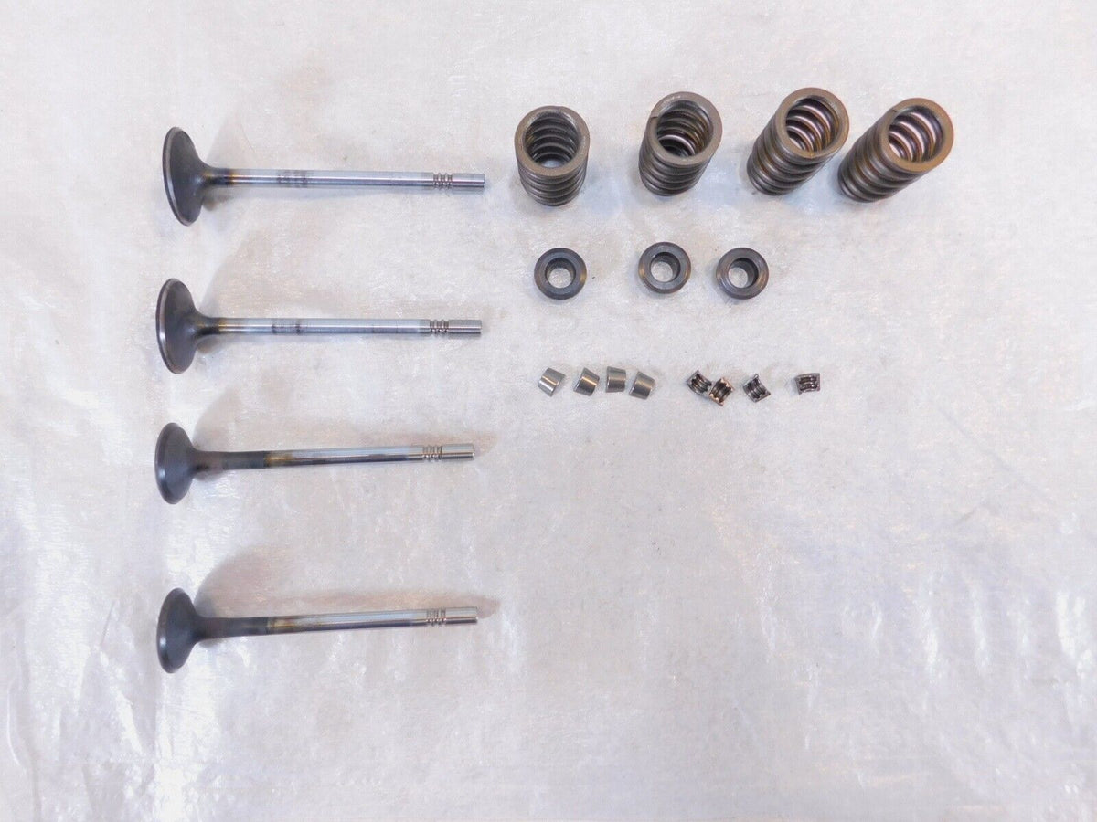 Victory Vision Kingpin & Vegas Intake/Exhast Valves w/ Springs & Retainer Seats - C3 Cycle
