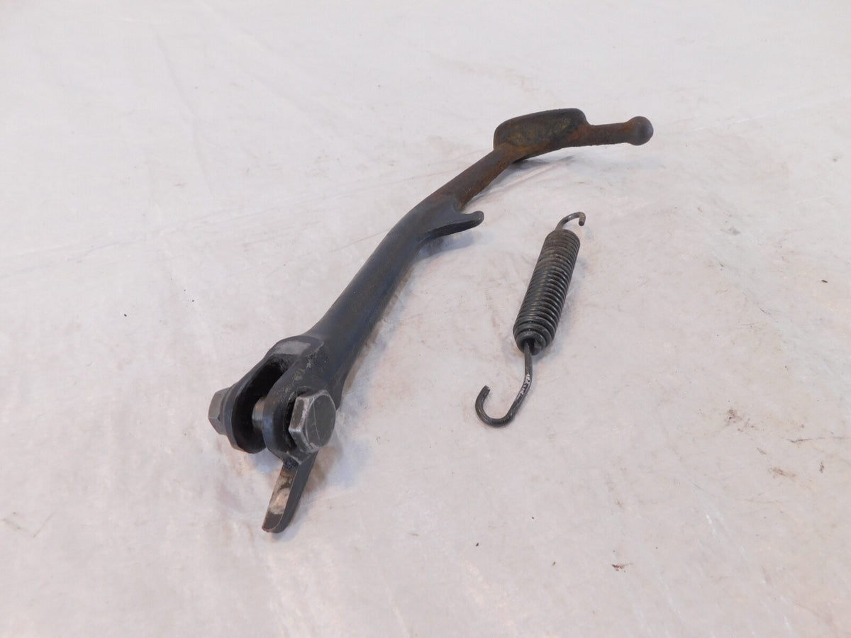 1982 82 Yamaha XJ750 Maxim 750 Black Kick Side Stand Kickstand Prop w/ Spring - C3 Cycle