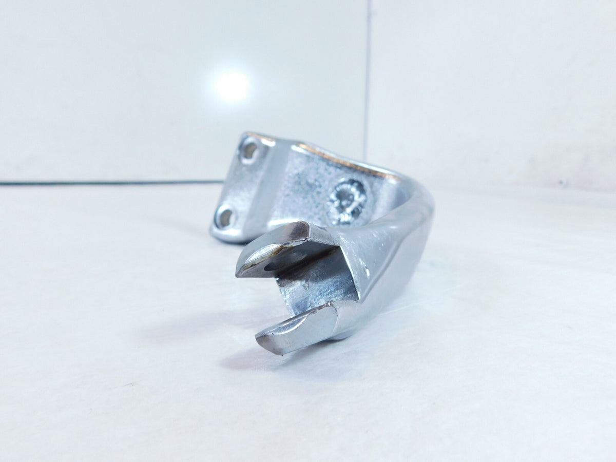 Harley Dyna Super Glide Custom & Low Rider Chrome Right Footpeg Mount Bracket - C3 Cycle