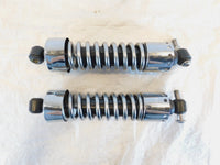 2001-2005 Harley Davidson Dyna FXDL Low Rider Chrome Rear Shock Absorbers - C3 Cycle