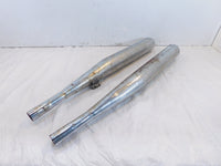 Pair BMW Airhead R50/5 R60/5 R75/5 Chrome Left/Right Exhaust System Mufflers - C3 Cycle