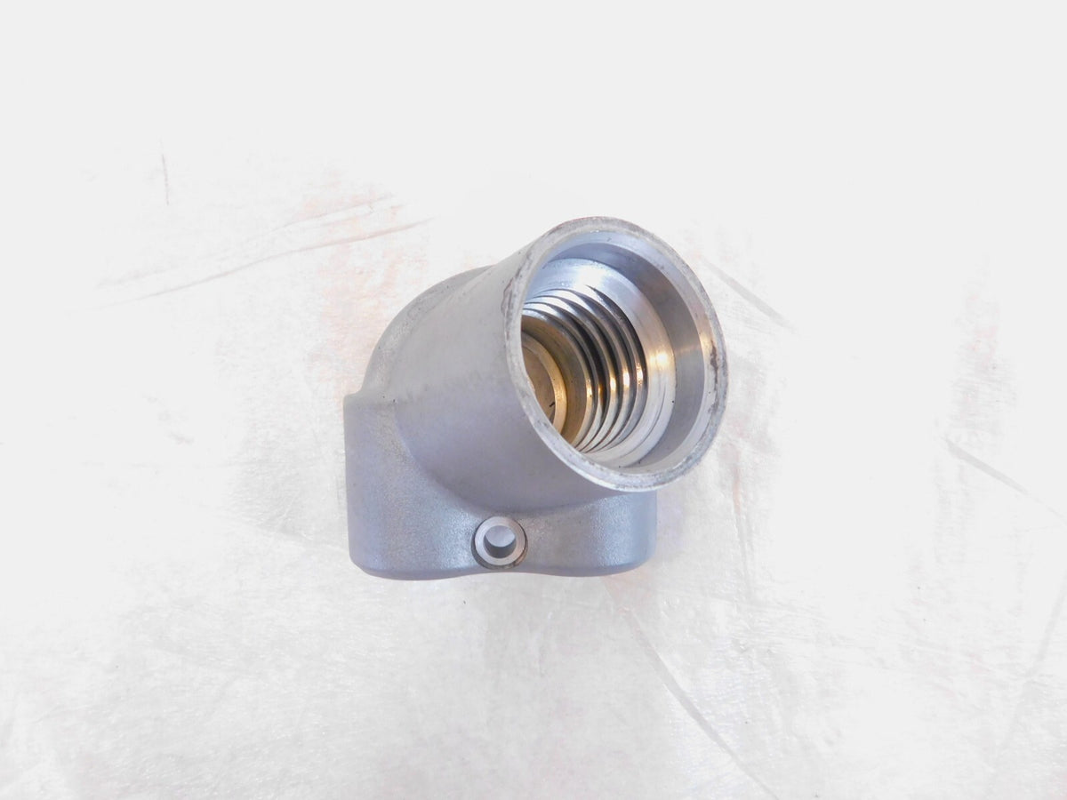 06-10 Harley Dyna Super Glide Custom Street Bob Silver Oil Tank Dipstick Spout - C3 Cycle