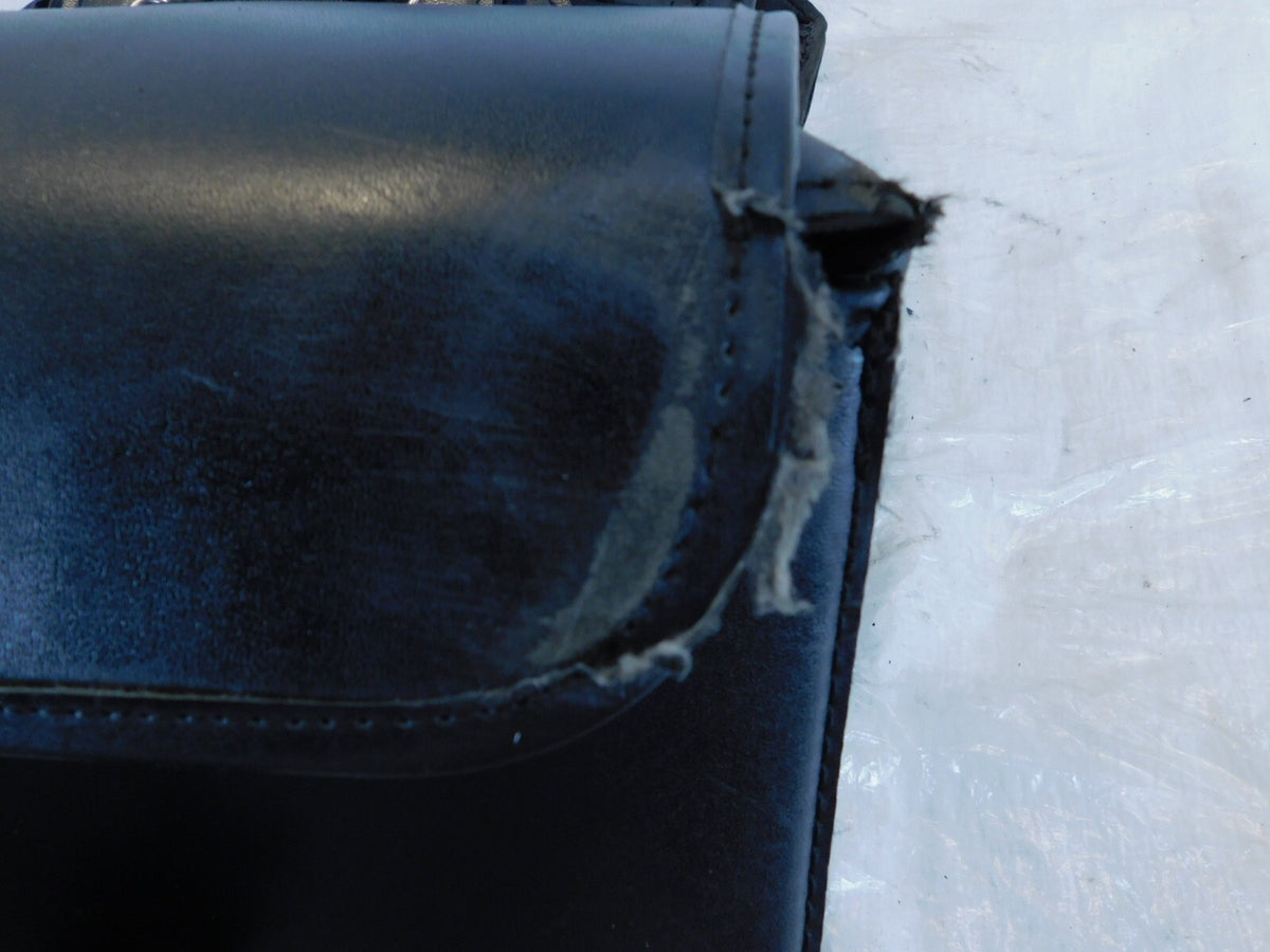 1993-1994 Harley Davidson Dyna Wide Glide Left Right Black Side Bag Saddlebags - C3 Cycle