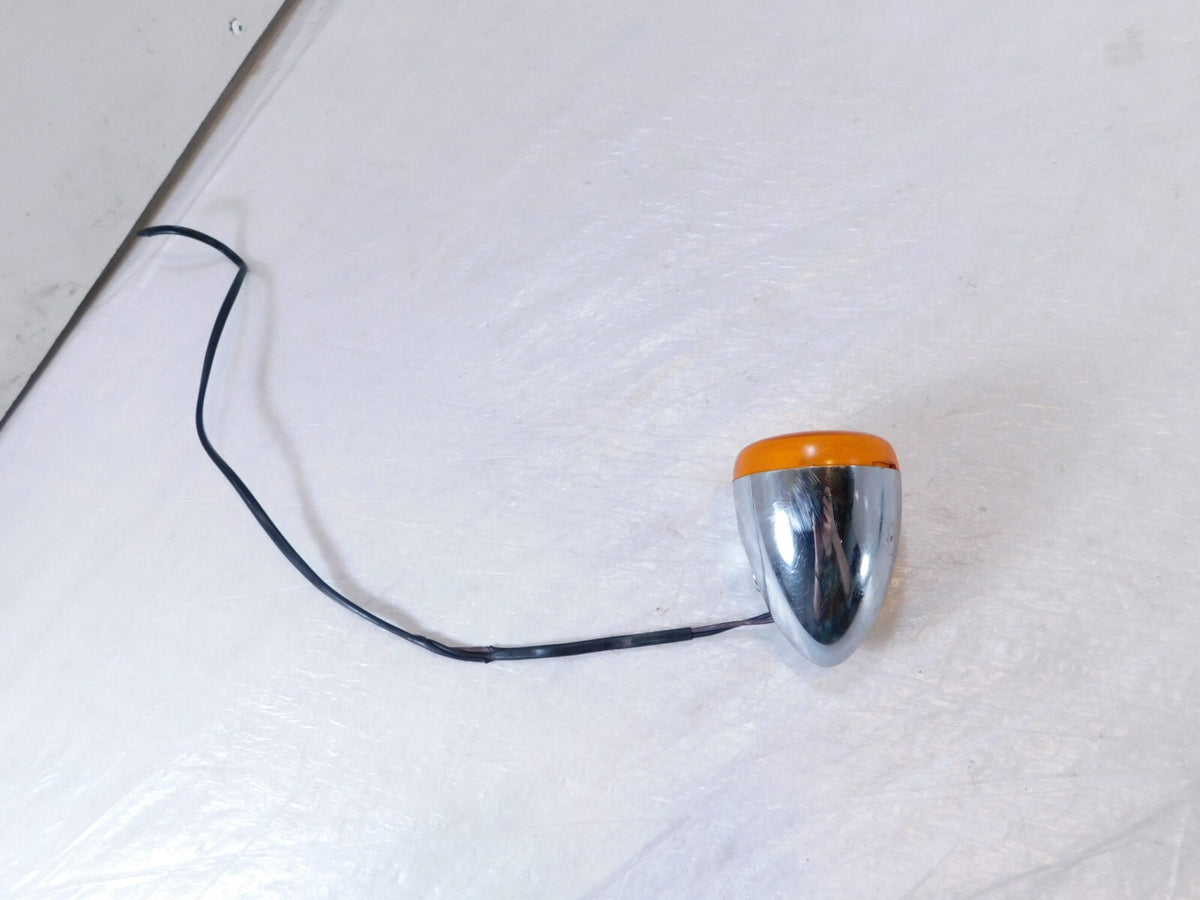 Harley Davidson Sportster Softail Dyna V-Rod Chrome Front Turn Signal Indicator