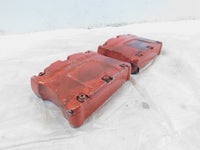 Harley Davidson Touring Dyna & Softail Red Cylinder Head Rocker Arms & Top Boxes - C3 Cycle