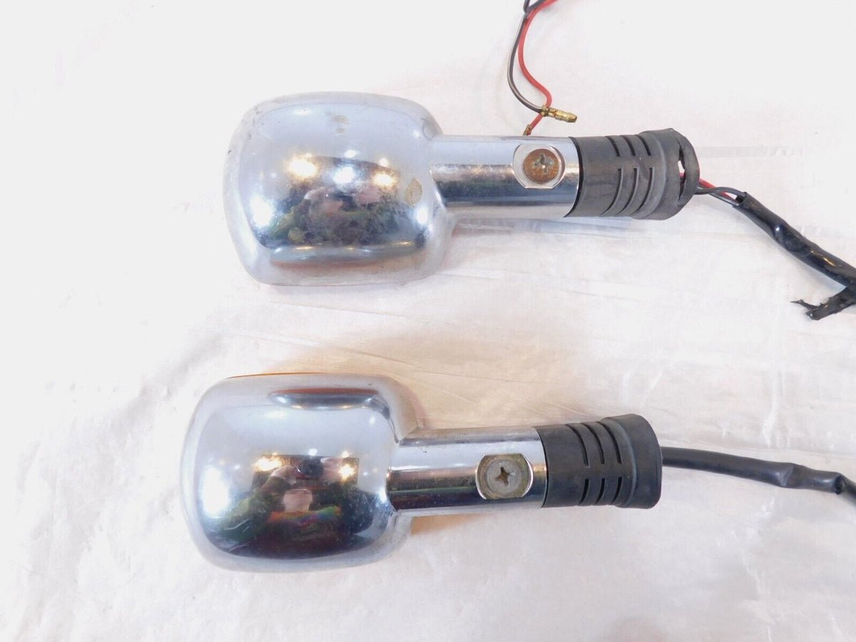 85-87 Honda CMX250 CMX250C Rebel 250 Front Left/Right Turn Signal Flasher Lights - C3 Cycle