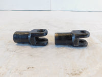 Harley Davidson Softail Deluxe Rear Passenger Footpeg Footrest Mount Brackets - C3 Cycle
