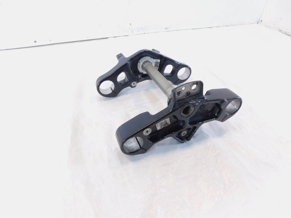 2017 17 Victory Octane Black Front Upper/Lower Fork Triple Tree Steering Stem - C3 Cycle