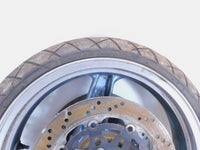 1992-1993 Kawasaki Ninja ZX6 ZX600 Front Cast Wheel Rim & Brake Disc Rotors - C3 Cycle