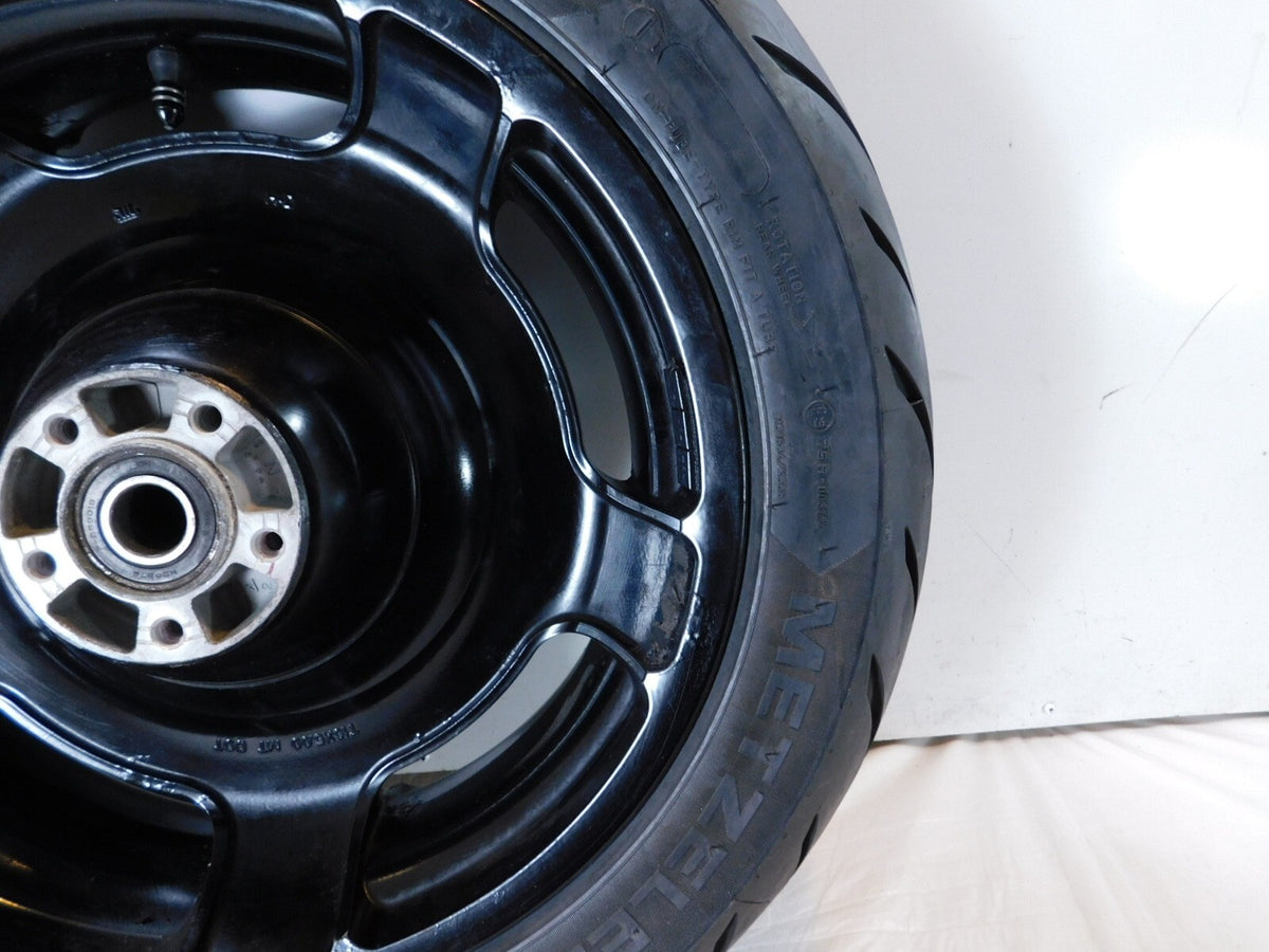 Harley Davidson FLHX Street Glide Road Glide Custom Black Rear Wheel Rim & Tire - C3 Cycle