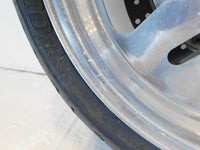 1995 & 1996 Buell M2 Thunderbolt Marchesini Silver Front Wheel Rim & Tire - C3 Cycle