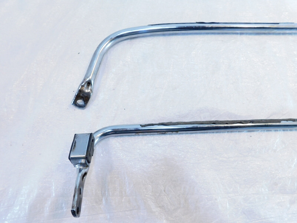 Harley Davidson Road King & Street Glide Left & Right Chrome Saddlebag Bracket