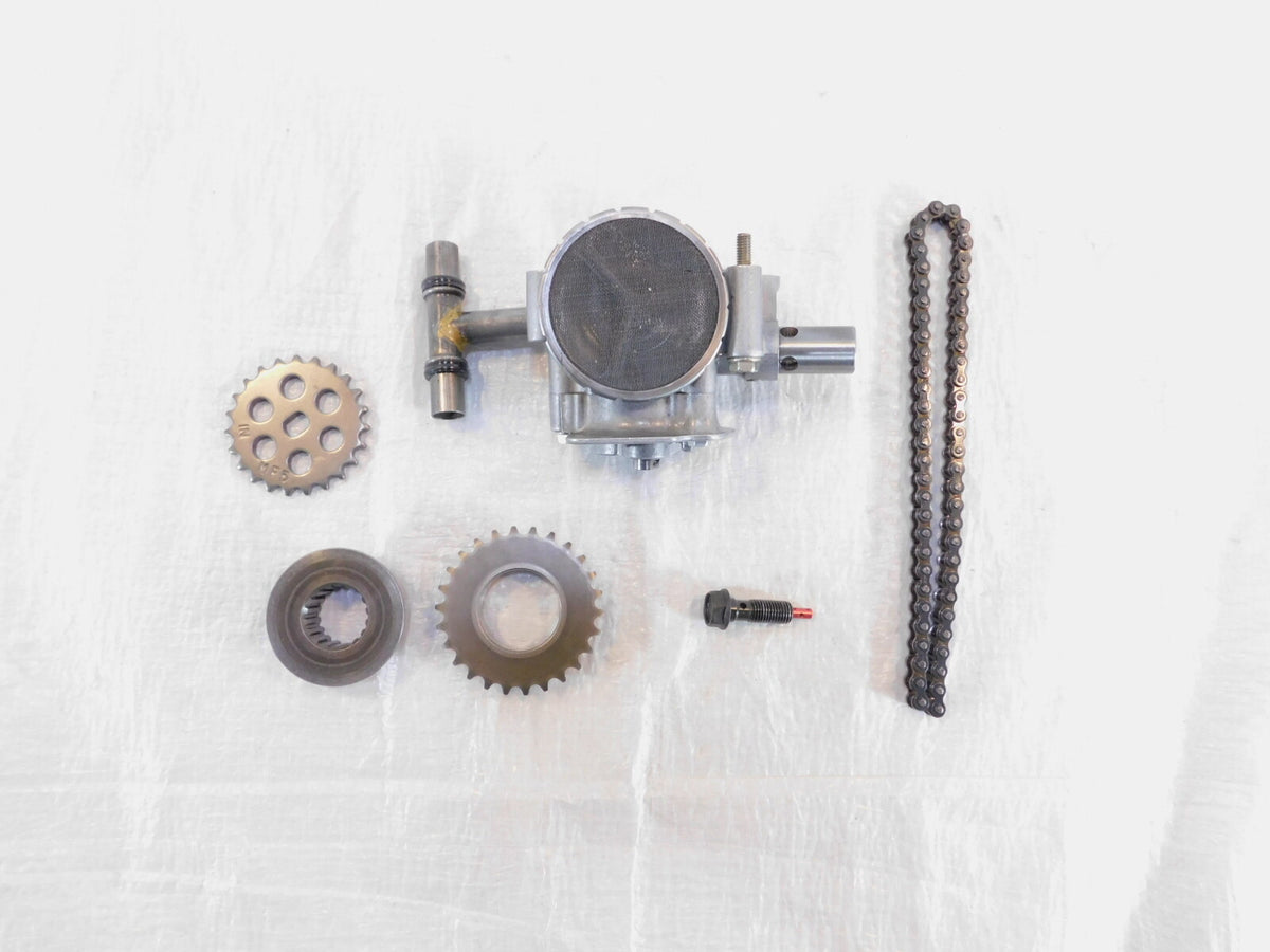 Honda VT500 Ascot & Shadow 500 Engine Motor Oil Pump Strainer Sprocket & Chain - C3 Cycle