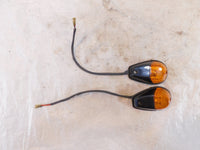 1985-07 Yamaha V-Max VMX12 VMX1200 Amber Rear Left/Right Turn Signal Indicators - C3 Cycle