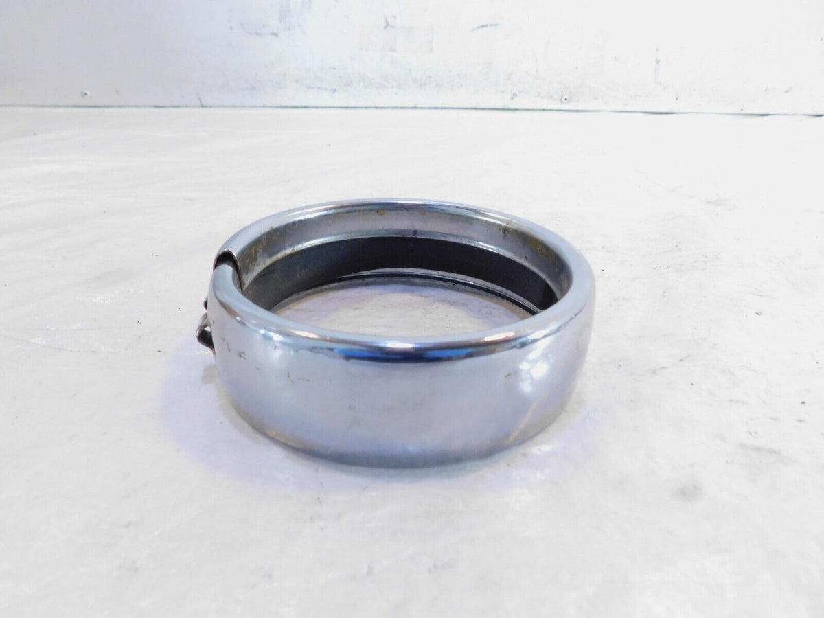 Harley Touring Electra Glide & Softail Passing Fog Light Lamp Chrome Trim Ring - C3 Cycle