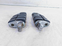 Harley Davidson FXR Dyna Sportster & Softail ISO Chrome Footpegs Footrests - C3 Cycle