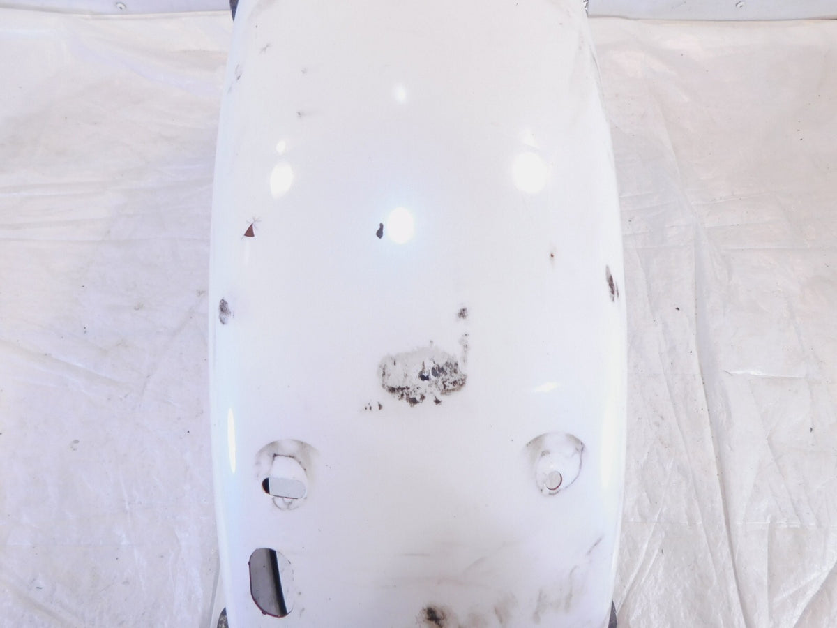 2002-2005 Harley Touring Road King Electra Glide White Rear Wheel Cover Fender - C3 Cycle