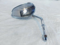 Harley Davidson FXR & Softail & Dyna & Sportster Left Chrome Rear View Mirror - C3 Cycle