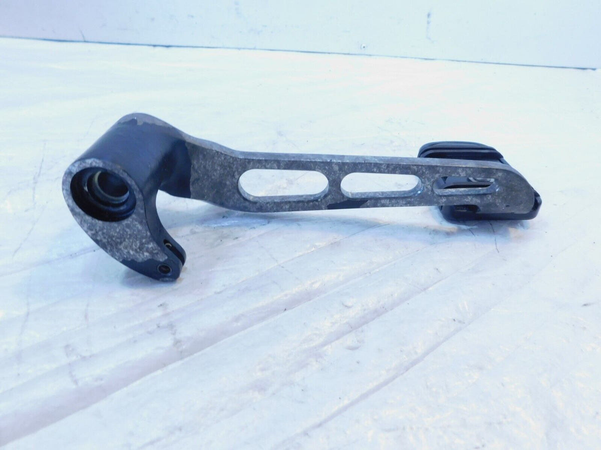 Harley Road King Street & Electra Glide Black Slotted Rear Brake Pedal Lever