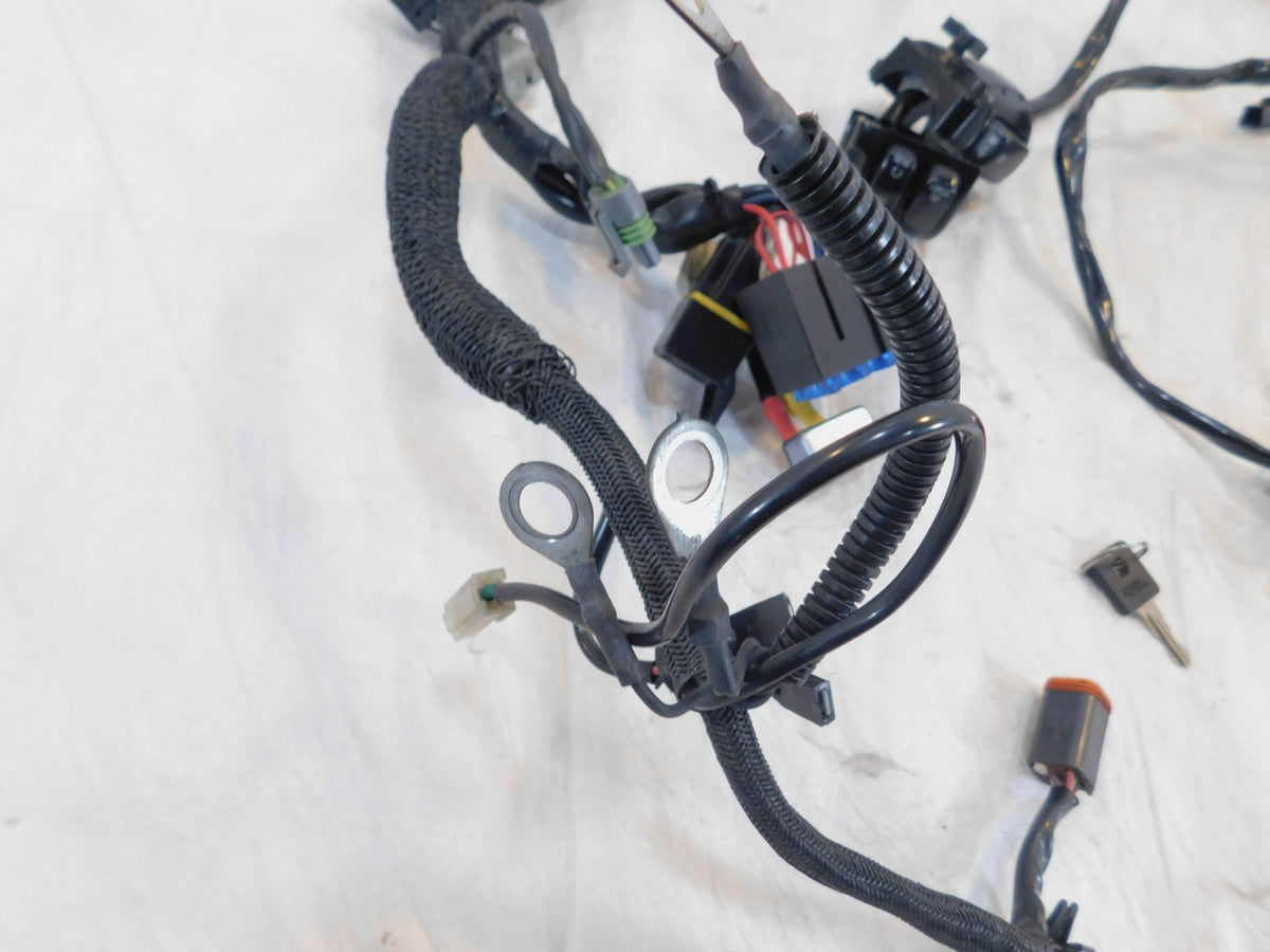 1999-2003 Harley Davidson EVO Sportster 883 1200 Main Wiring Wire Harness w/ Key - C3 Cycle