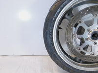 1996-1999 Suzuki GSX-R600 GSXR750 GSX-R750 Gray Front Wheel Rim & Brake Rotor - C3 Cycle