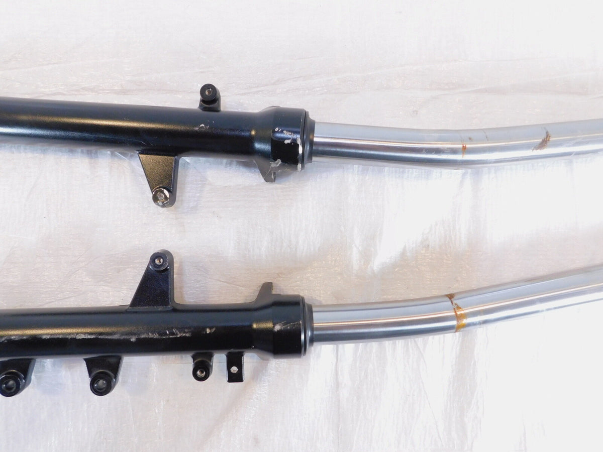 2013 13 Suzuki GW250 Inazuma 250 L3 Front Suspension Fork Leg Tube Shocks - Bent - C3 Cycle