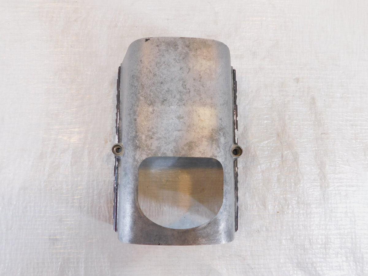 BMW Airhead R100 R60 R75/6 R80/7 R90/6 Silver Engine Starter Motor Cover Panel - C3 Cycle