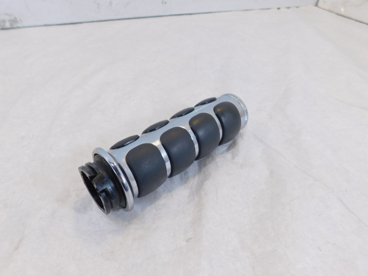 Harley Davidson Dyna Sportster & Softail Throttle Right Chrome Handlebar Grip - C3 Cycle