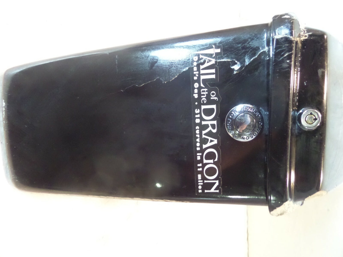Damaged Harley Davidson Road King Street & Electra Glide Black Right Saddlebag - C3 Cycle