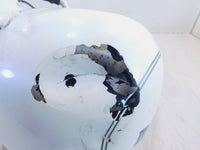 Harley Davidson Softail Heritage Classic & Fat Boy White Fuel Gas Tank - Dented - C3 Cycle