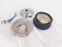 Harley Davidson Electra Glide Softail Dyna Air Cleaner Backplate & Cover - C3 Cycle