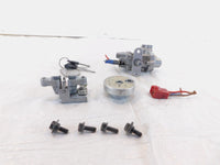 Yamaha YW50 Zuma 50 50F 50FX Gas Fuel Cap Seat & Ignition Switch Lock w/ Key - C3 Cycle