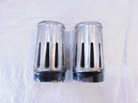 Harley TRoad King & Electra Glide & Softail Slotted Front Fork Slider Cover Tins - C3 Cycle