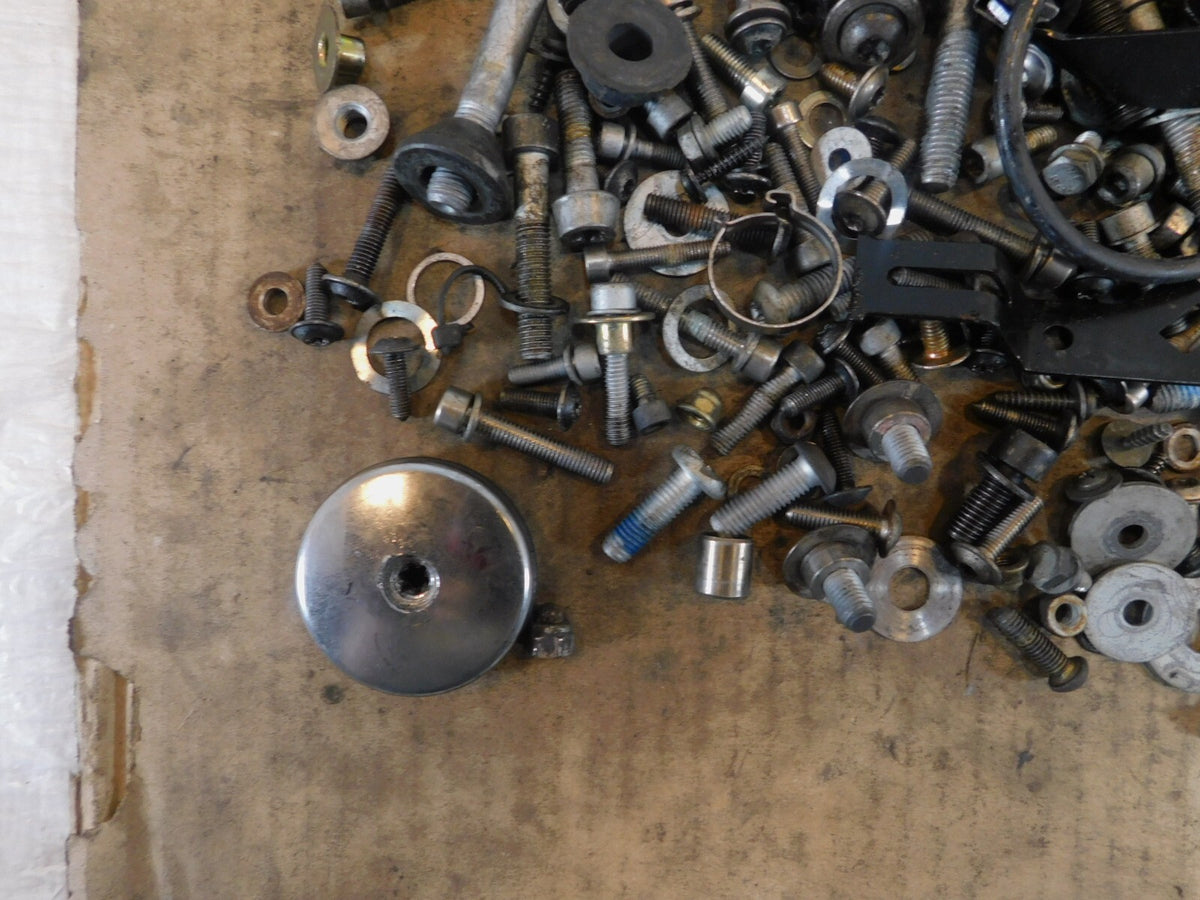 2003 03 BMW R1200CL Misc Nuts Bolts & Brackets Hardware Parts Lot Box - C3 Cycle