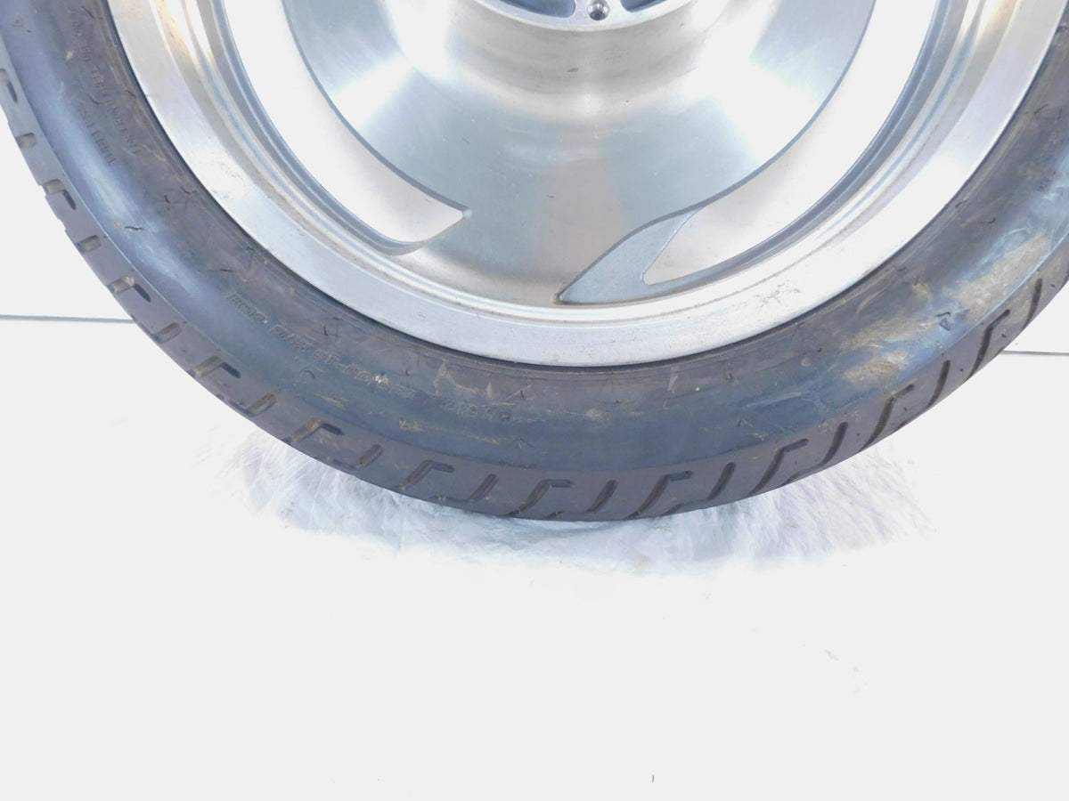 Honda Shadow 1100 VT1100 VT1100C VT1100C2 Sabre Silver Front Wheel Rim - Bent - C3 Cycle