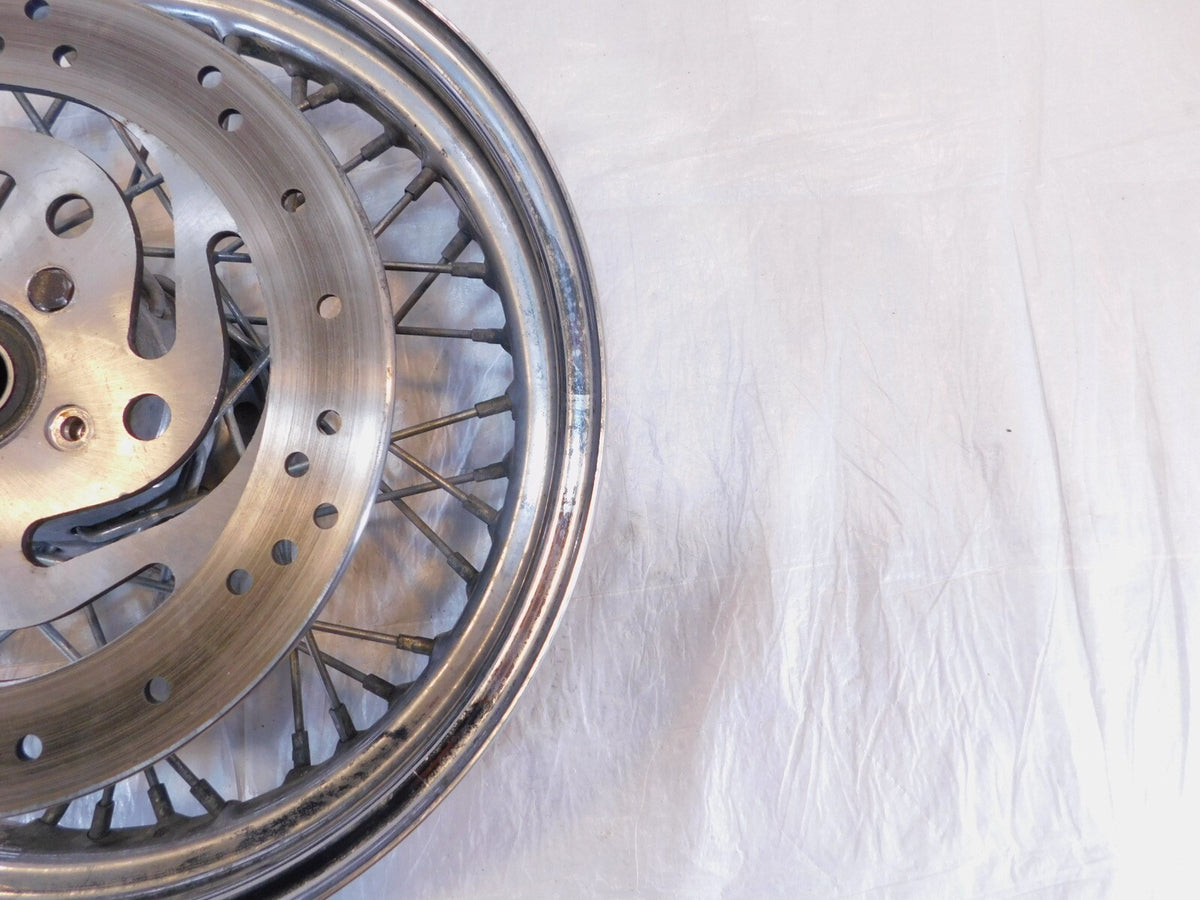 Harley Davidson Touring Electra Glide 16" Chrome Laced Front Wheel Rim 40960-00 - C3 Cycle