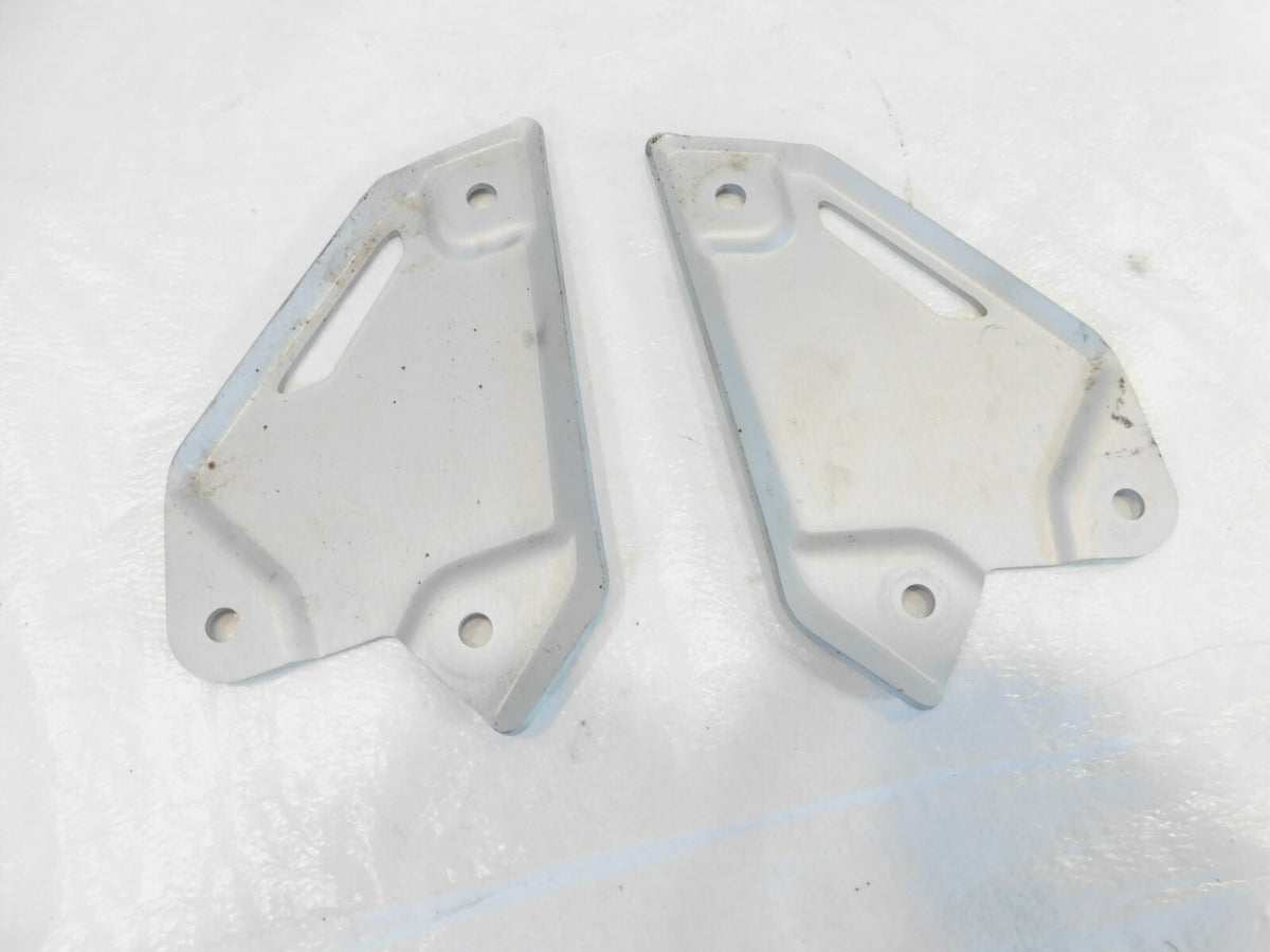 2017-2020 Kawasaki Z900 ZR900 Left & Right Heal Guard Covers Boot Plate - Pair - C3 Cycle
