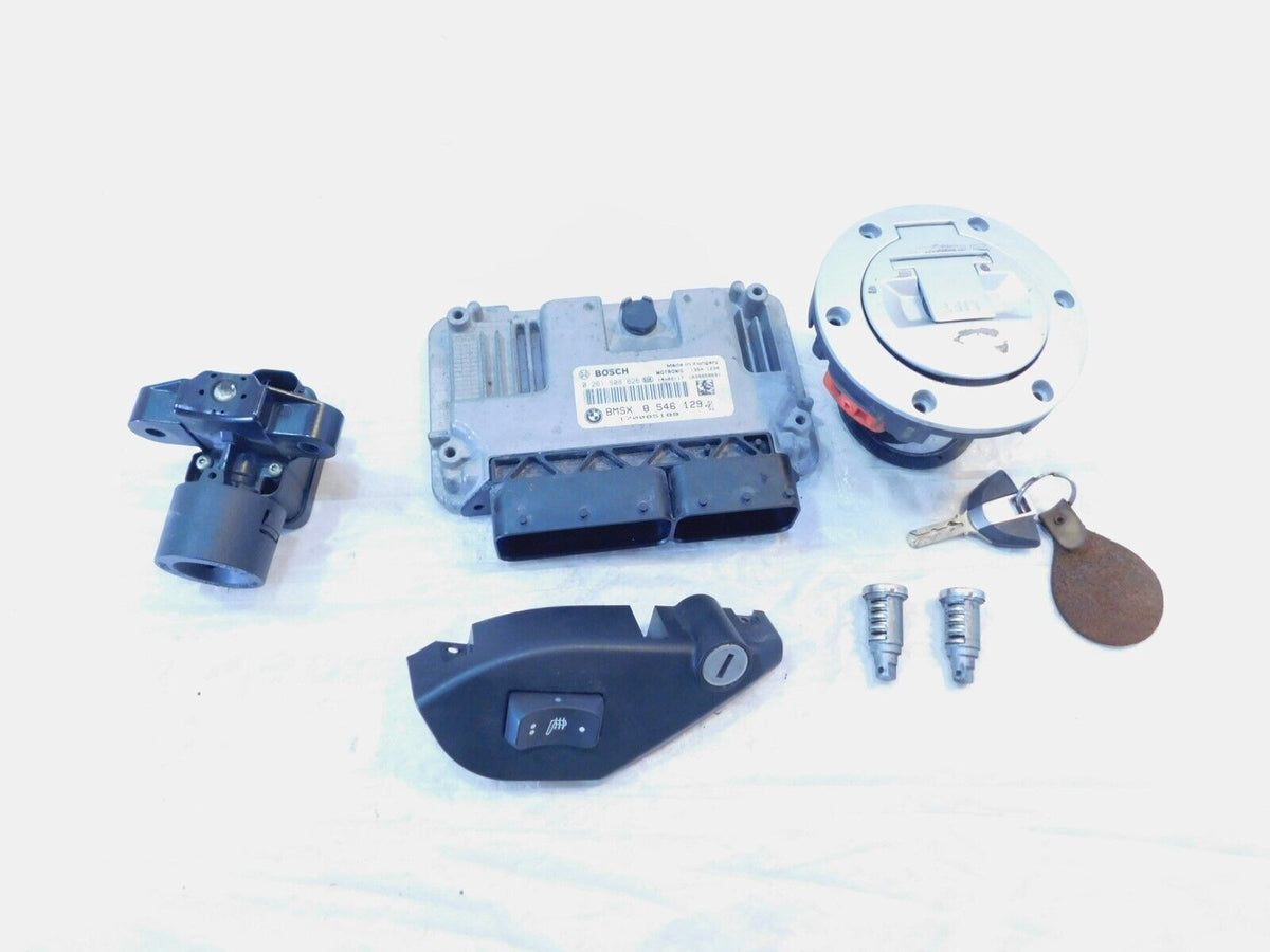 2014-2018 BMW R1200RT R1200 RT ECM Ignition Switch Fuel Tank Seat Lock Key Set - C3 Cycle