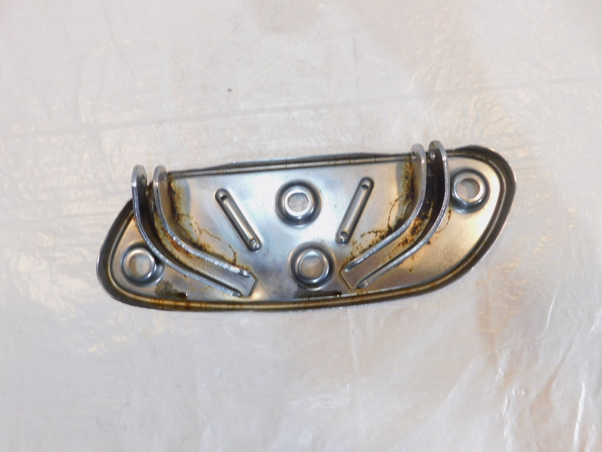Harley Road King Custom & Street Glide Front Left Footboard Floorboard -Bent - C3 Cycle