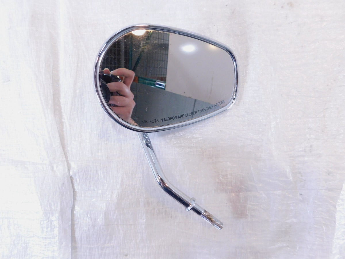 Harley Dyna Sportster Softail FXR & Sportster Right Chrome Rear View Mirror - C3 Cycle