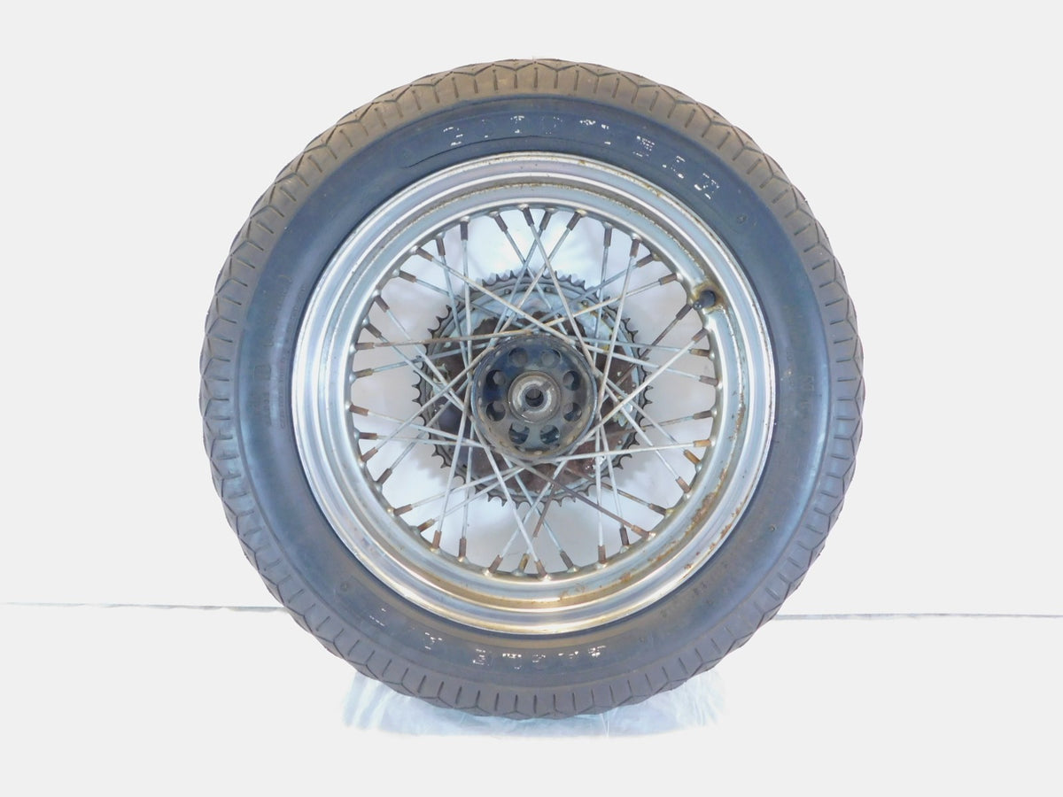 1970-1977 Harley Davidson Sportster 900 1000 16" Rear Wheel Rim Hub & Sprocket - C3 Cycle