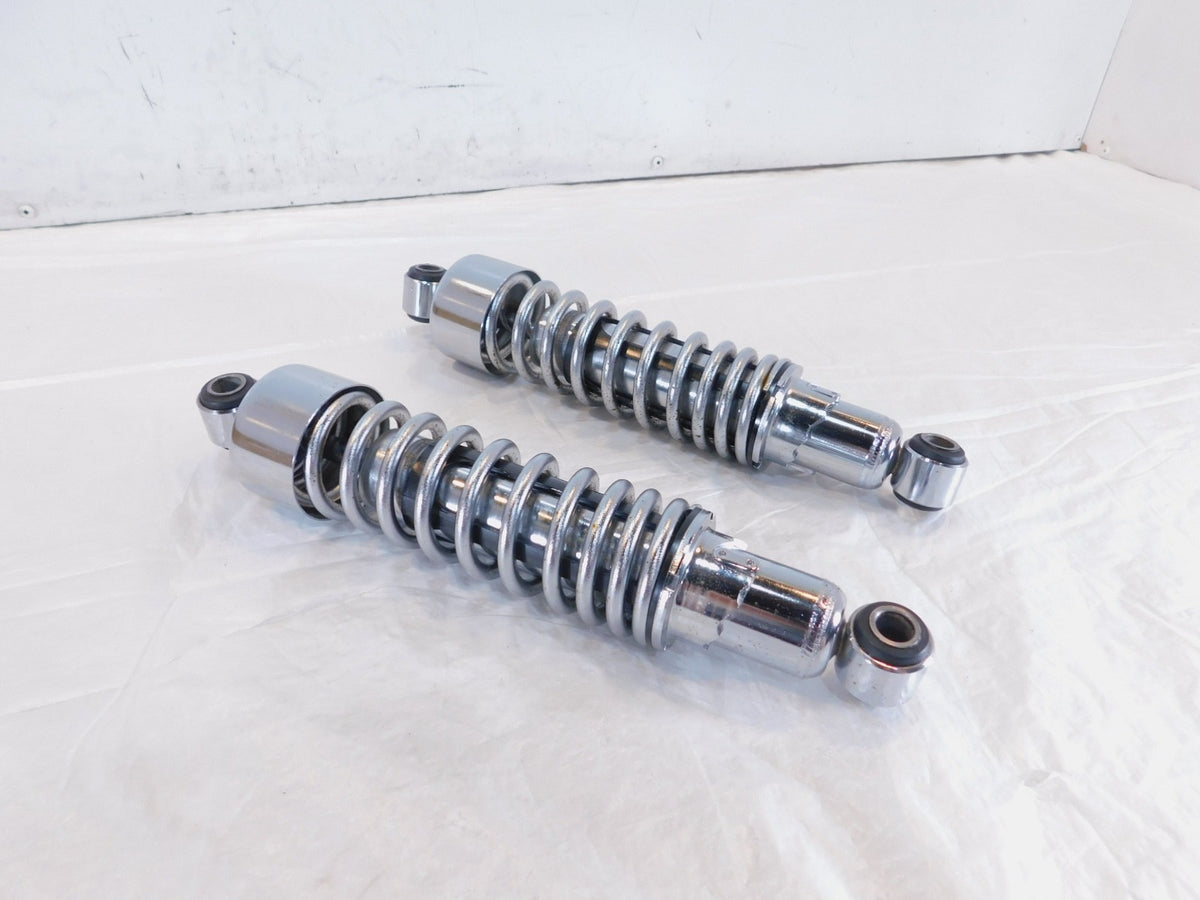 Harley Davidson Sportster 883 & 1200 11 1/2" Chrome Low Rear Shock Absorbers - C3 Cycle