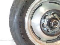 1999-2004 Yamaha V-Max 1200 VMX12 OEM Silver Cast Rear Back Wheel Rim Hub & Tire - C3 Cycle
