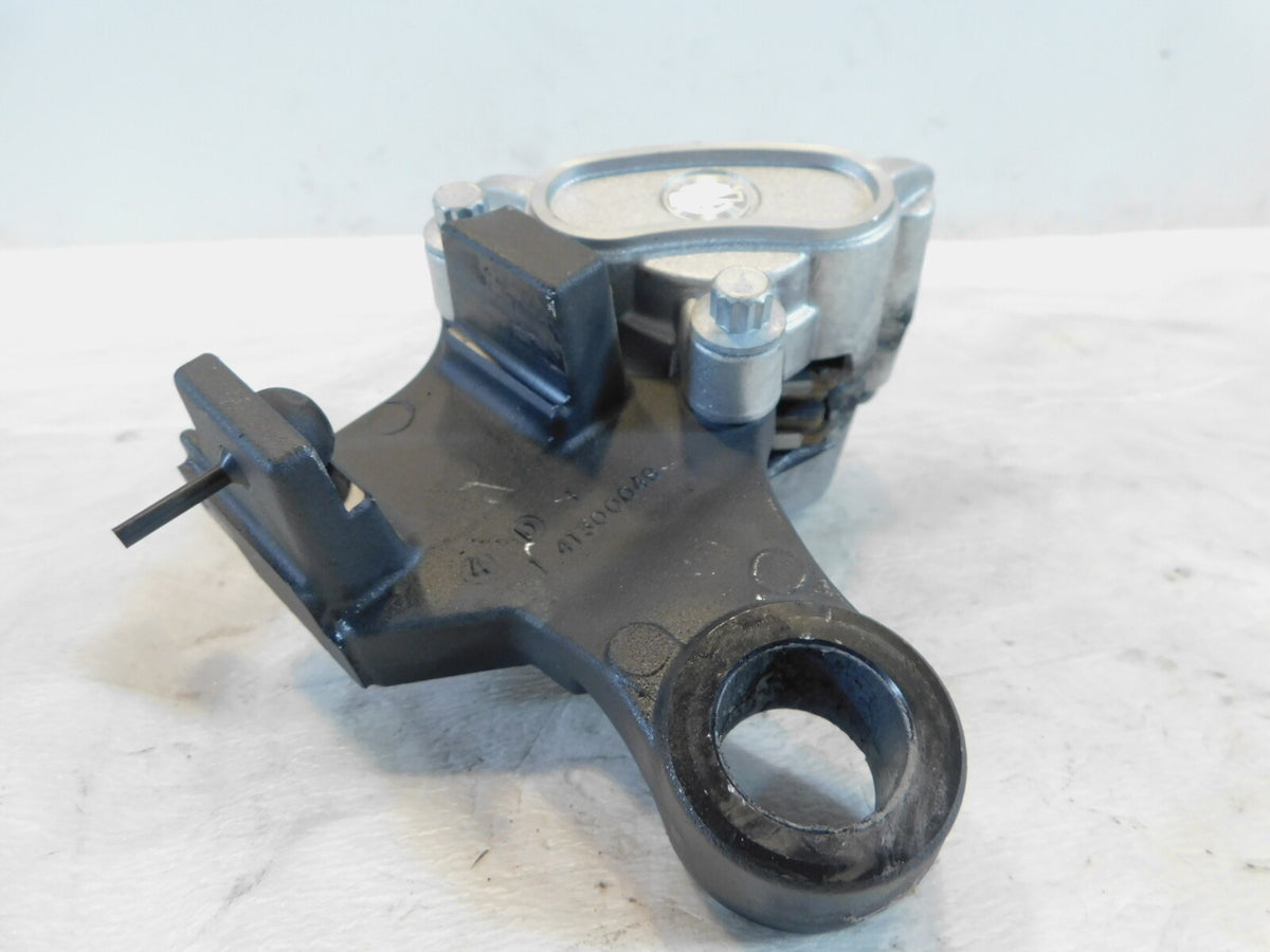 Harley Sportster 883 & 1200 Silver Rear Foot Brake Disc Caliper w/Bracket - C3 Cycle