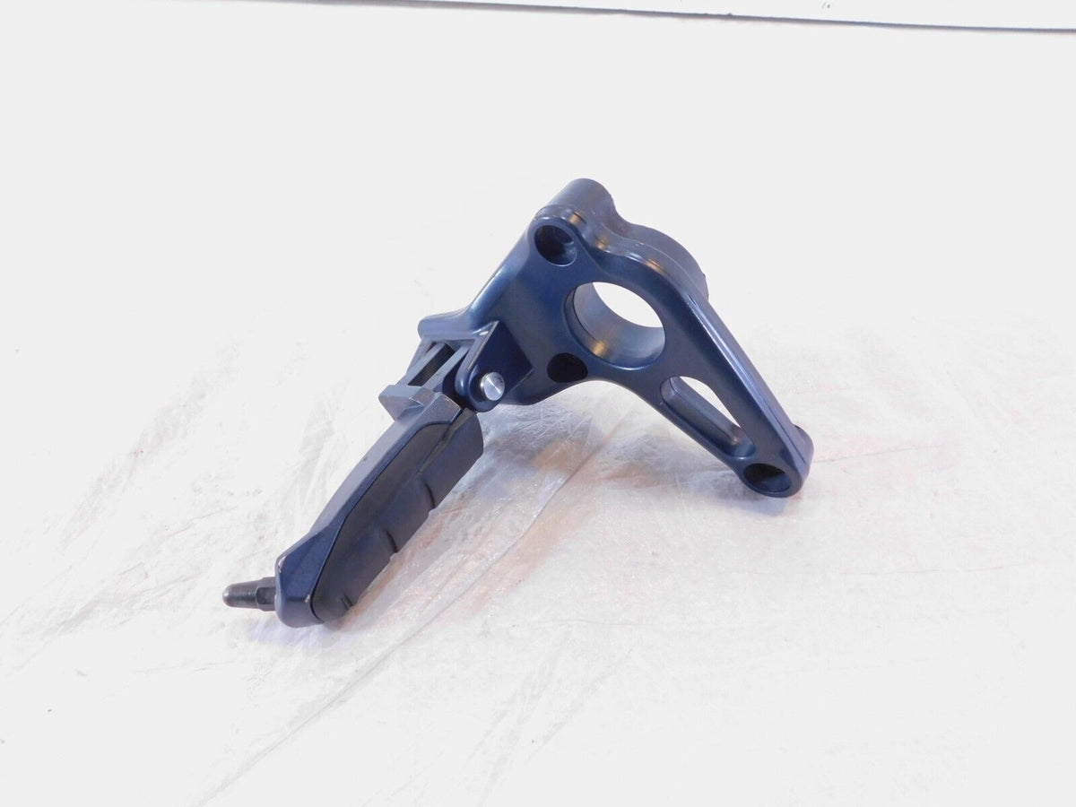 2000-2005 BMW R1150R & Rockster Purple Left Footrest Mount Bracket & Foot Peg - C3 Cycle