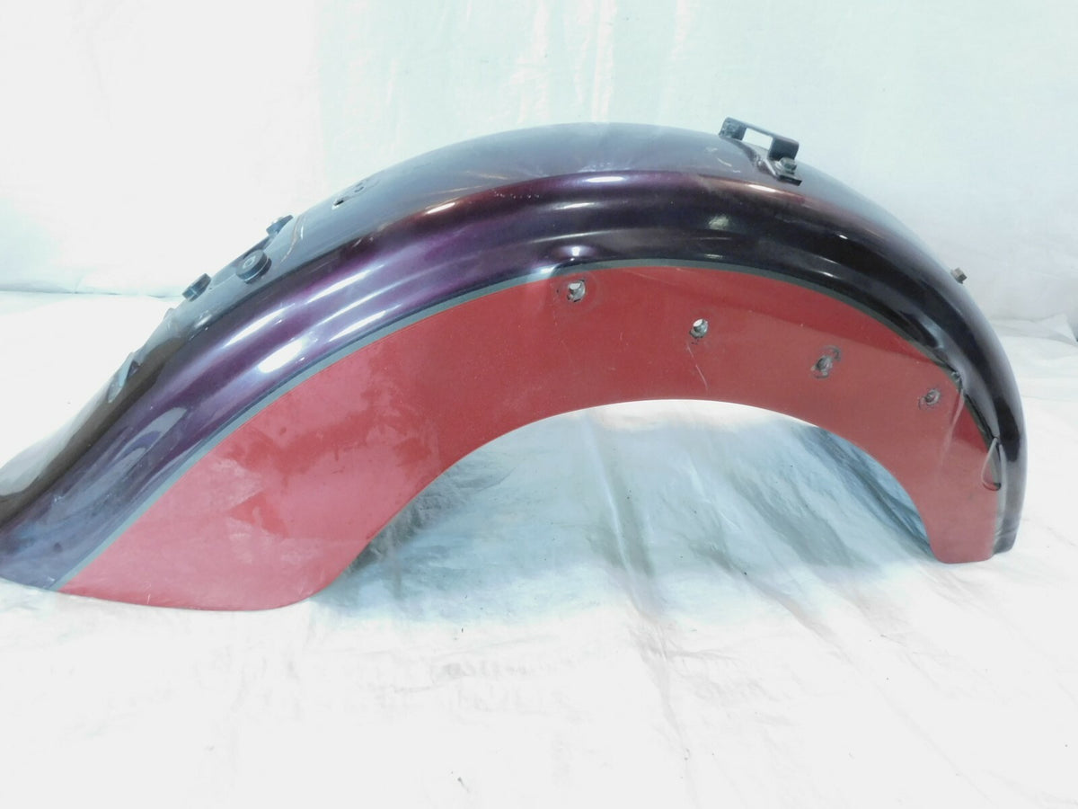2004 04 Kawasaki Vulcan 1500 VN1500 Nomad Fi Red Rear Wheel Fender Mudguard - C3 Cycle