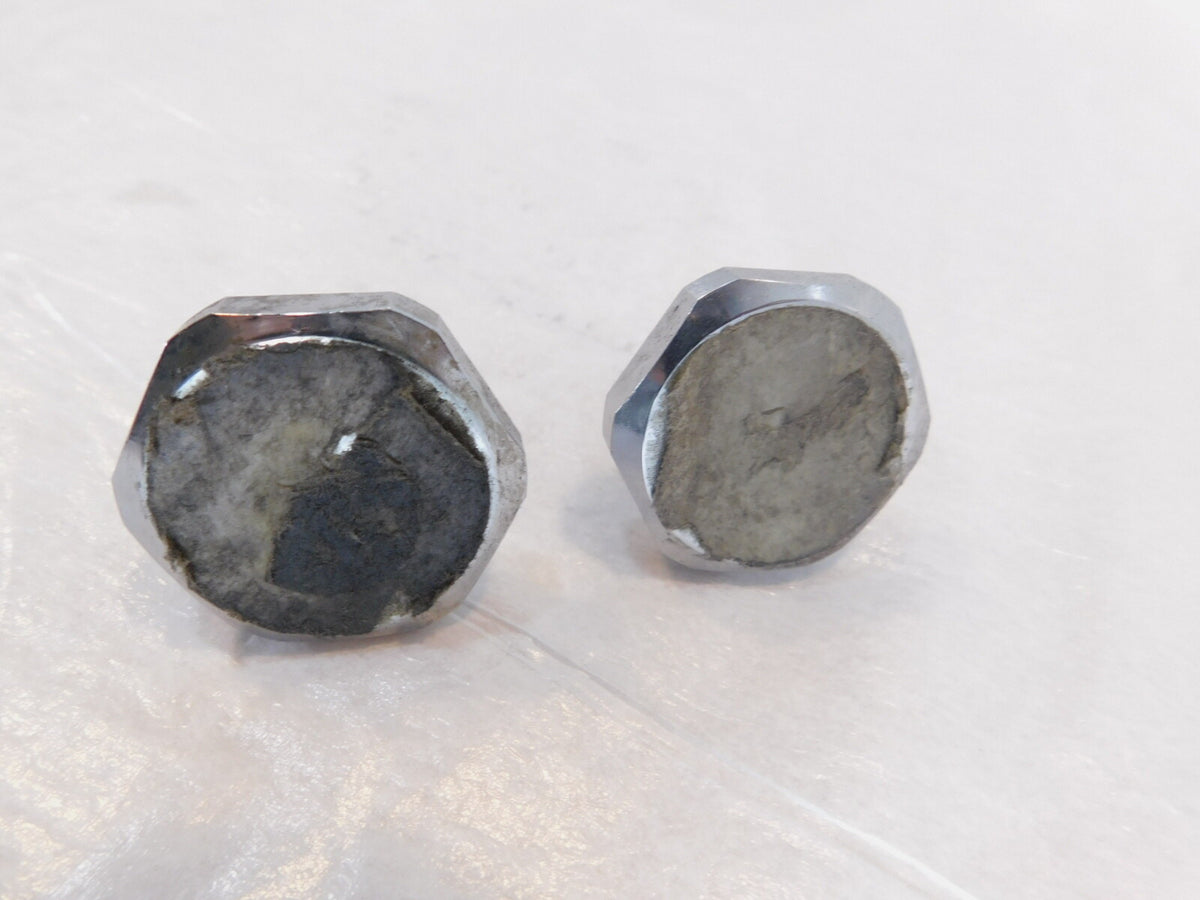 Two Harley Davidson Touring Dyna & Softail Wide Glide Front Fork Tube Plug Caps - C3 Cycle